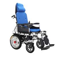 Luxurious foldable wheelchair power for patient used medical equipment