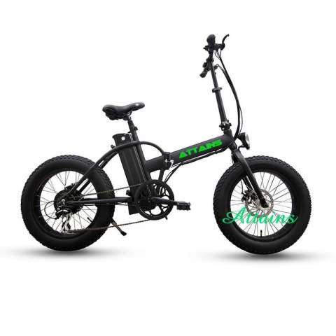 Fat Tire Electric Bike Portable Foldable Electric Bicycle / Foldable Electric Bike